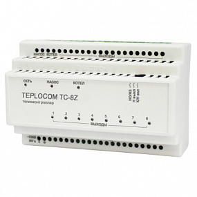 TEPLOCOM Луч TC-8Z Теплоконтроллер для лучевой системы отопления